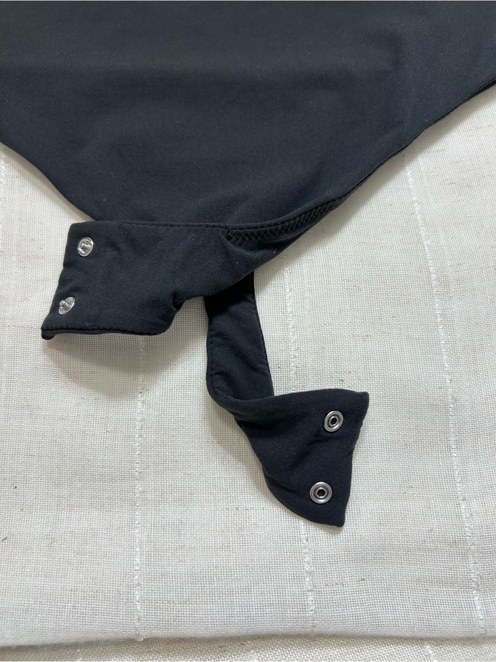 SKIMS FITS EVERYBODY Square Neck Lightweight High Stretch Bodysuit Onyx XL - Picture 5 of 14